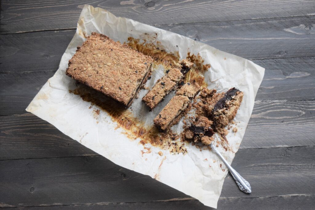 carré aux dattes au sarrasin