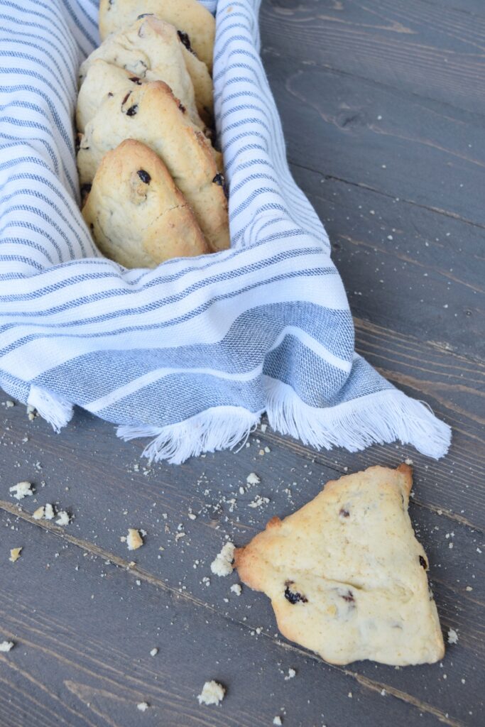 scones epeautre canneberges