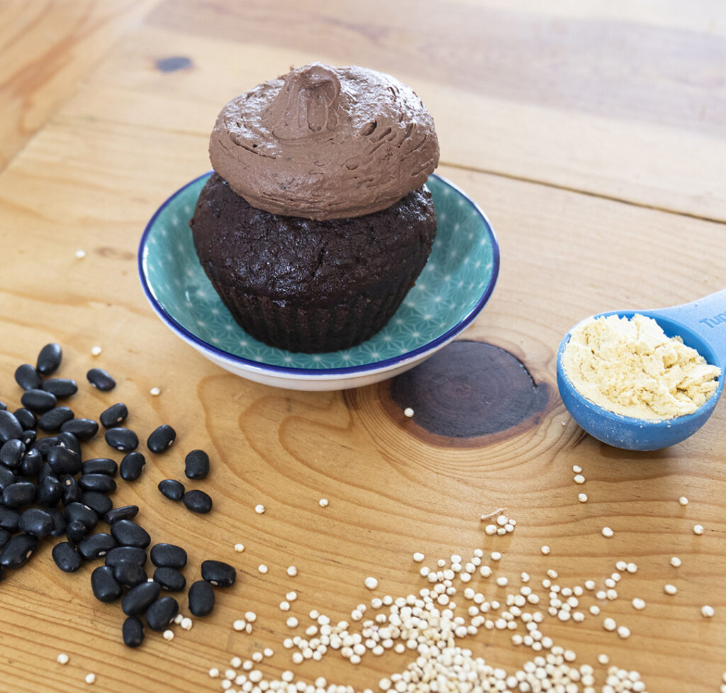 Recette de cupcake quinoa et chocolat