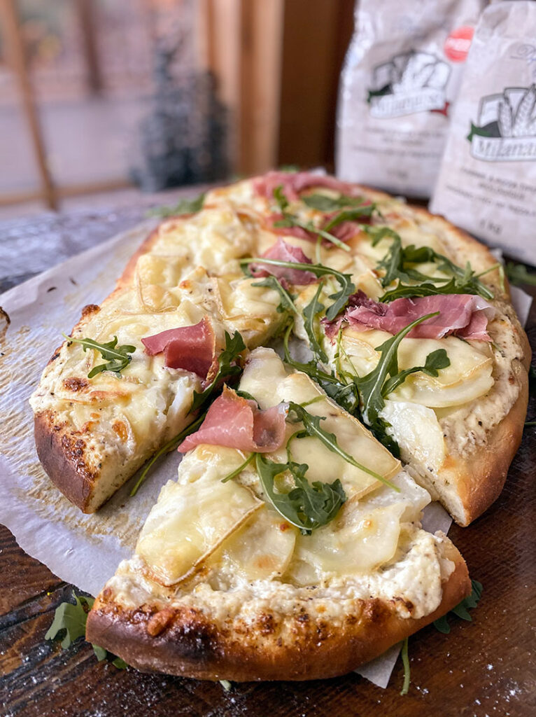 Pizza aux pommes de terre