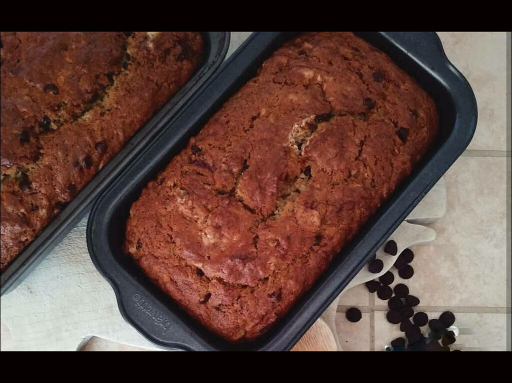 Pain aux bananes sans lait